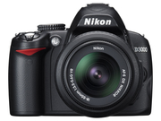 Nikon D3000  18–55 VR 