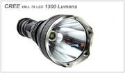 Фонарь KEYGOS 1300 Lm CREE XM-L XML T6 LED 5-mode Flashlight