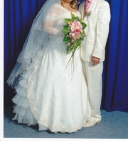 Свадебное платье для пышной невесты р-р 50-52