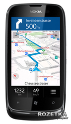 Смартфон  Nokia Lumia 610 Black.Новый на гарантии