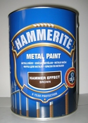 Краска по металлу,  бетону,  дереву. ТМ Hammerite,  Tambour,  Ролакс.