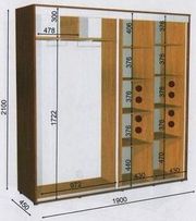 шкаф купе 190 45 210