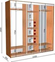 шкаф купе 230 45 240 