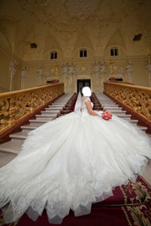 Свадебное платье Бианка,  цвет айвори