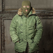 Куртка Парка Зимняя Американская N3B «АЛЯСКА» бк047