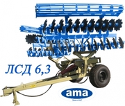 Лущильник дисковый СТЕП ЛСД-6, 3 навесная борона ЛСД-6, 3