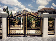 Кованые ворота от компании Онбуд