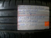 Летняя резина Continental 205/45 R16