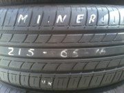 Летние шины б/у Minerva 215/65 R16 