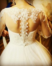 Шикарное свадебное платье бренда Pronovias