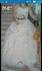 Невенчаное свадебное платье 46-48 р