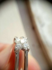 Кольцо с бриллиантами 0. 42 карата