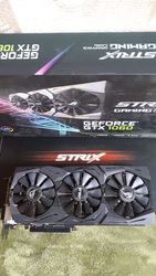 Продам видеокарту ASUS GTX 1060 6gb STRIX gaming 