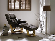 Полтава Кресло Relax Кожаное кресло реклайнер для дома и офиса Relax К