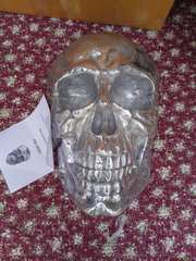 Настенный декор Череп Skull 40cm 38383 серебро Invicta 